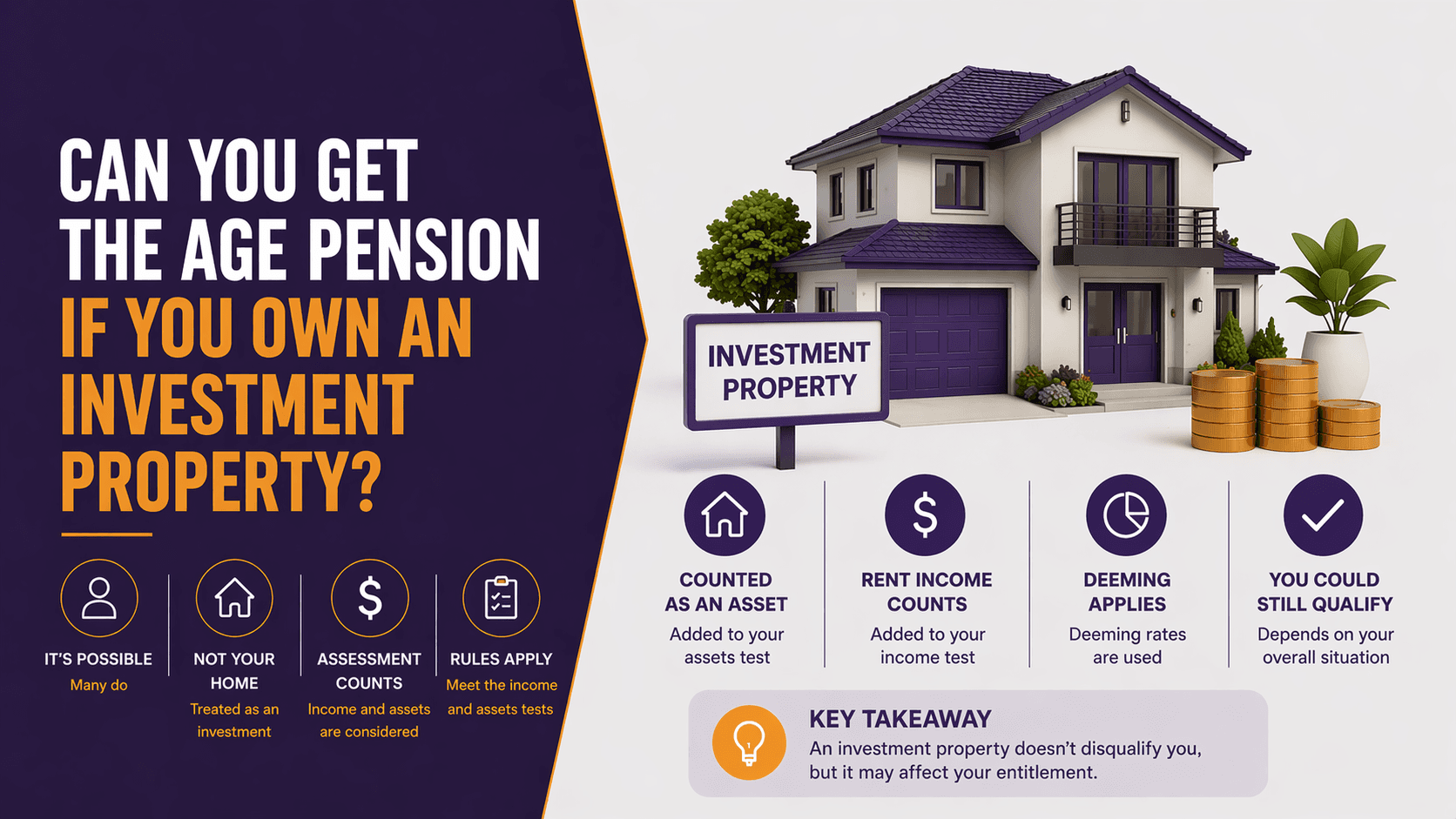 Can You Get the Age Pension If You Own an Investment Property?