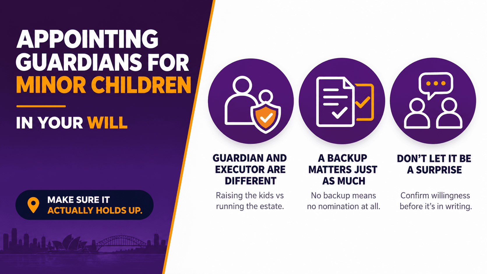 Appointing Guardians for Minor Children in Your Will