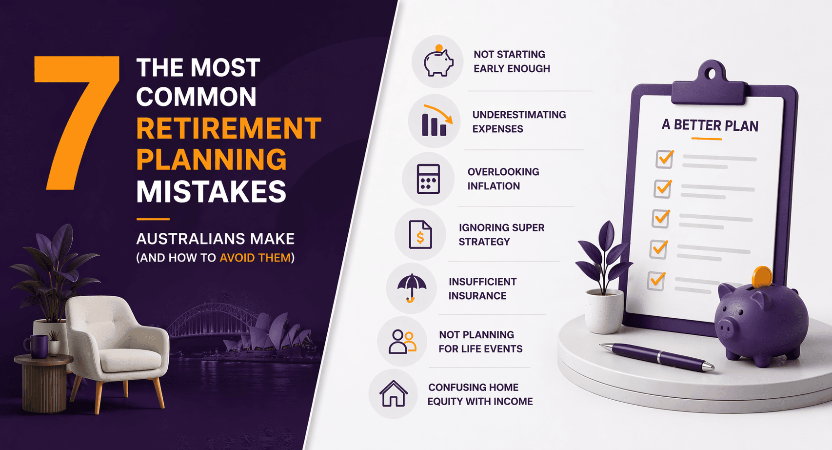 The 7 Most Common Retirement Planning Mistakes Australians Make (And How to Avoid Them)