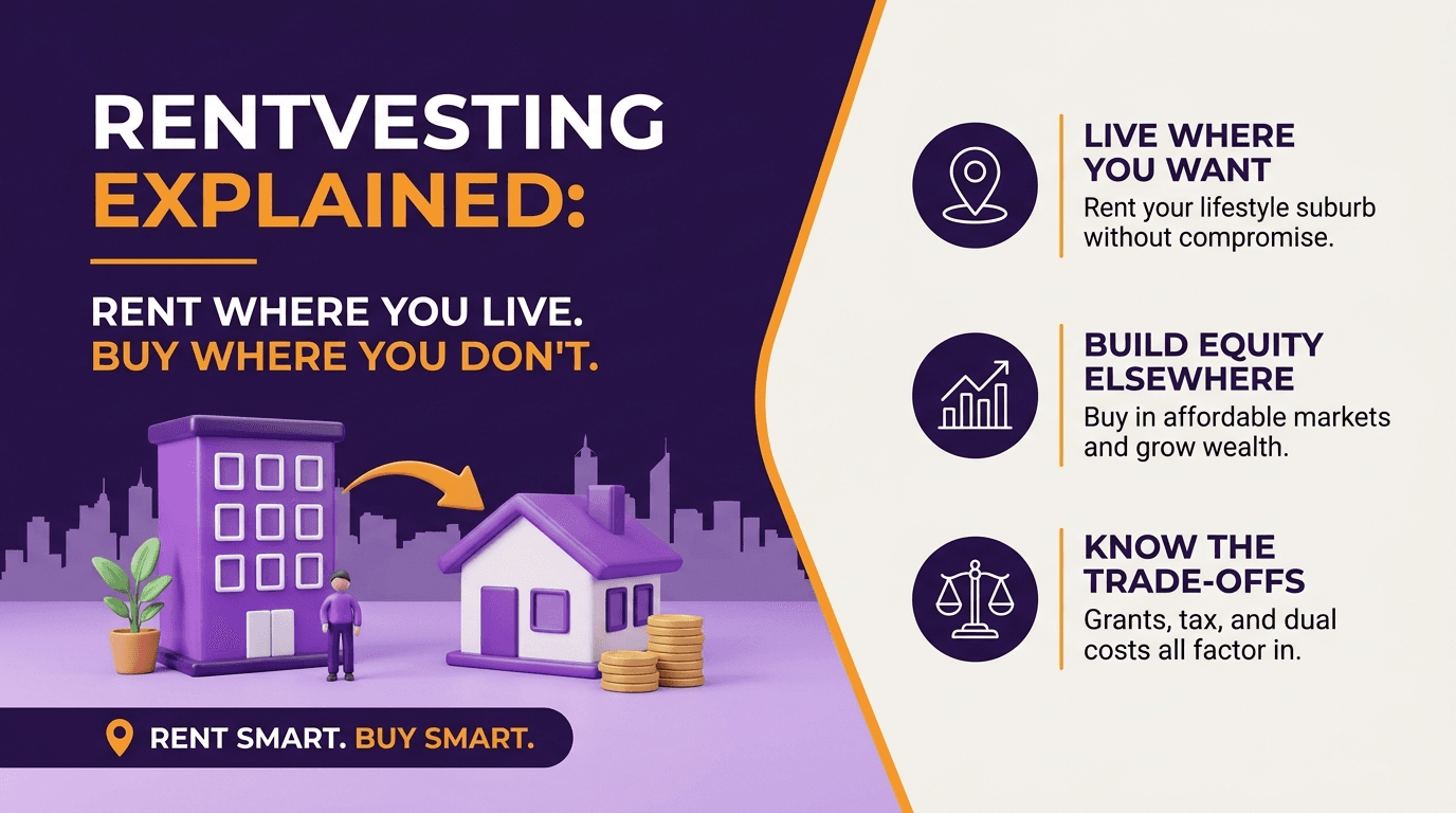 Rentvesting Explained: Is Renting Where You Live and Buying Where You Don't Actually Smart?
