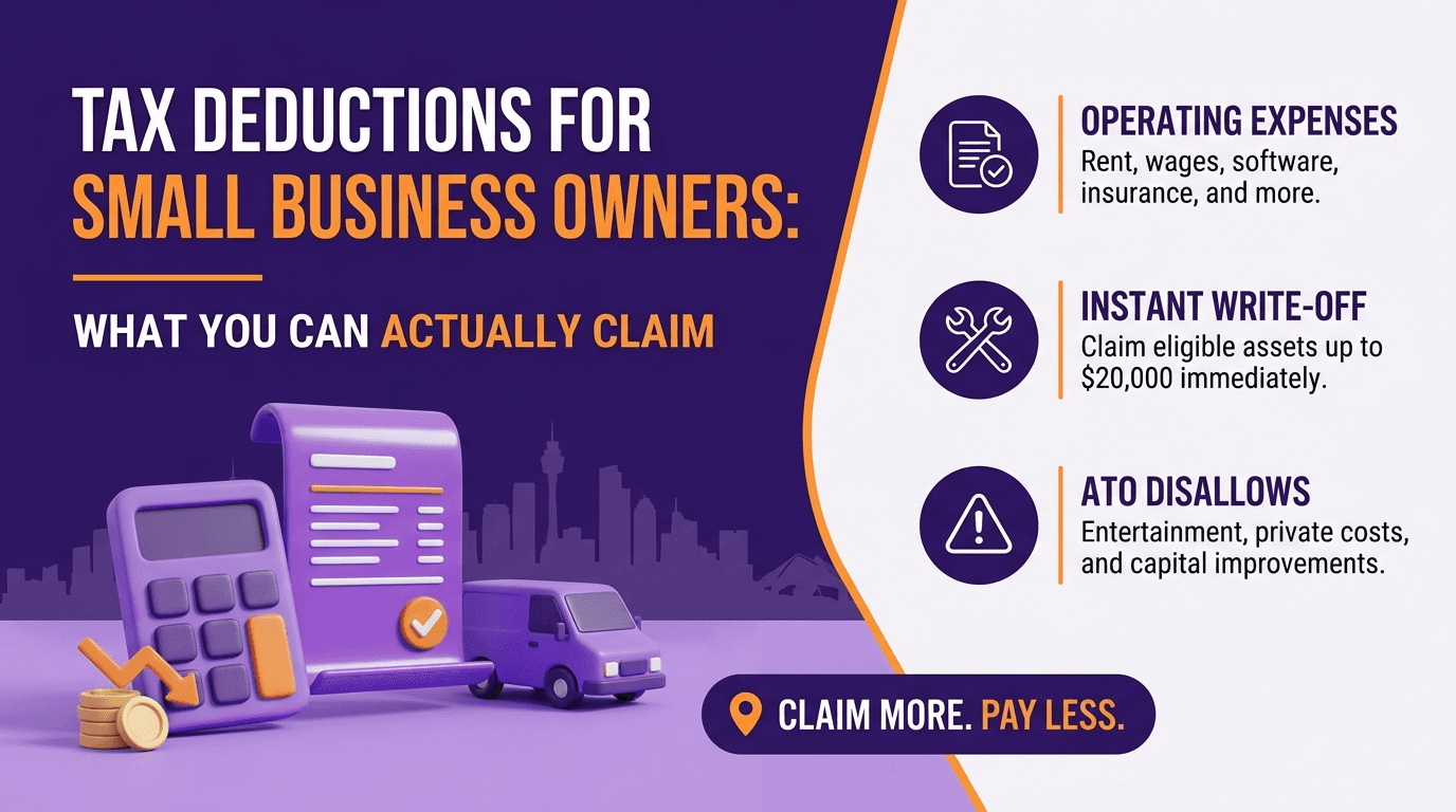 Tax Deductions for Small Business Owners: What You Can Actually Claim