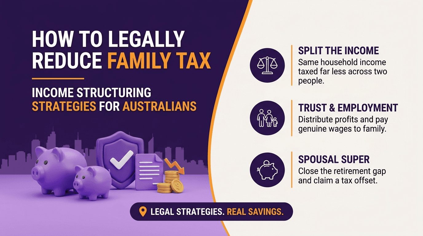How to Legally Structure Family Income to Reduce Tax