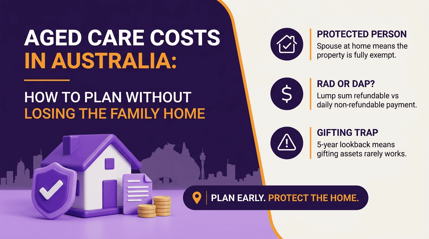Aged Care Costs in Australia: How to Plan Without Losing the Family Home