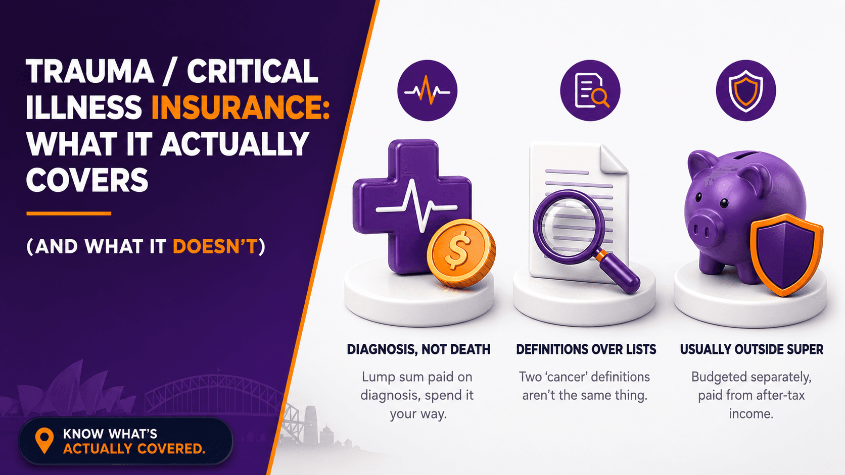 Trauma/Critical Illness Insurance: What It Actually Covers (And What It Doesn't)