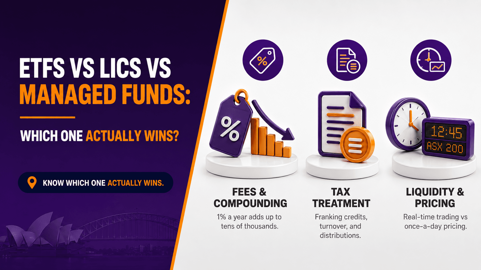 ETFs vs LICs vs Managed Funds: Which One Actually Wins?