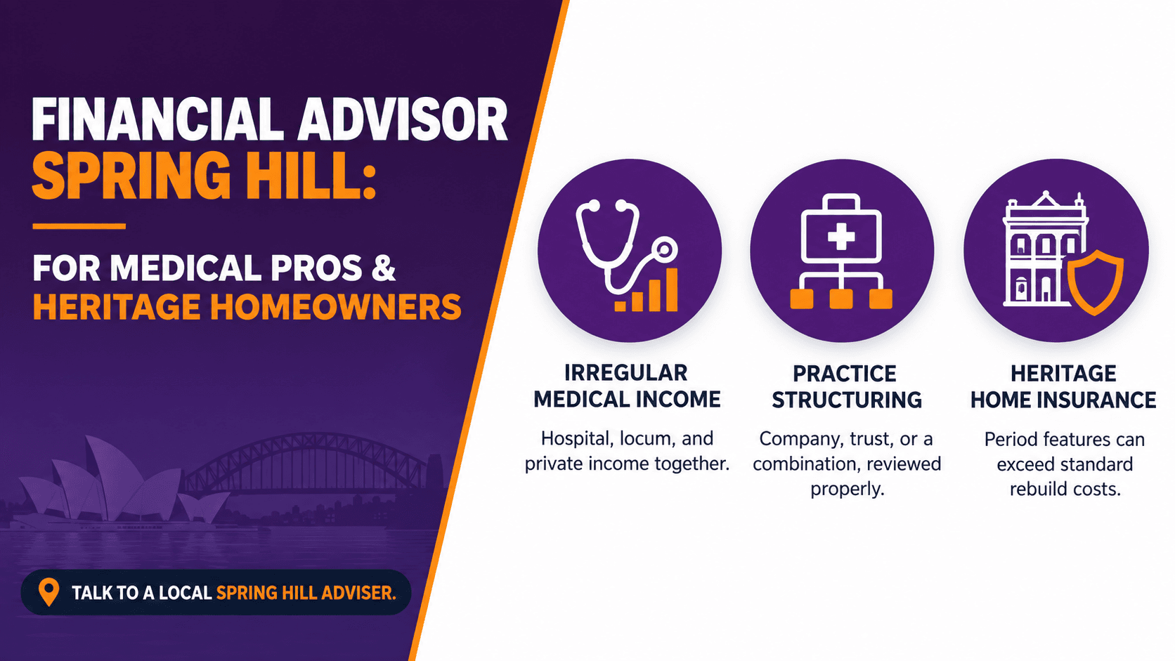 Financial Advisor Spring Hill Brisbane: Advice for Medical Professionals and Heritage Homeowners